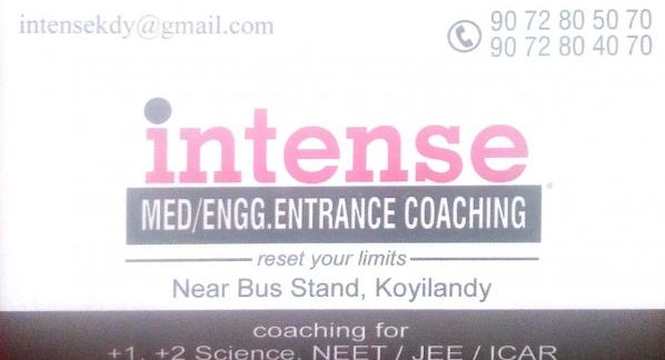 INTENSE, TUITION CENTER,  service in Koyilandy, Kozhikode