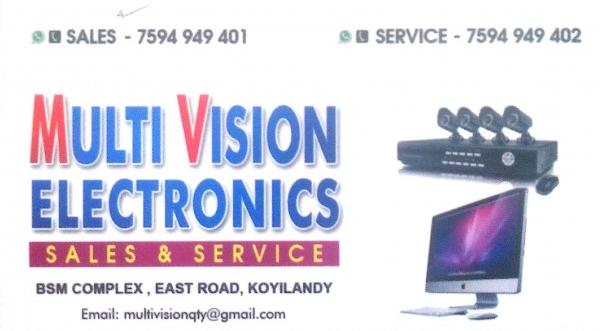 MULTI VISION ELECTRONICS, ELECTRONICS,  service in Koyilandy, Kozhikode