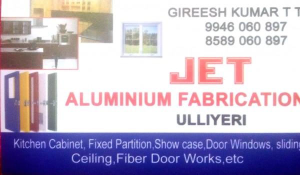 JET, ALUMINIUM FABRICATION,  service in Ulliyeri, Kozhikode