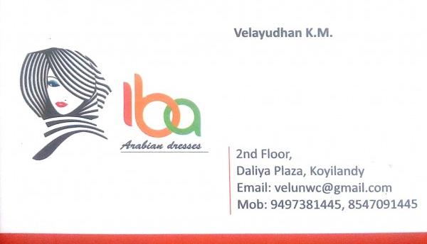 IBA, TEXTILES,  service in Koyilandy, Kozhikode