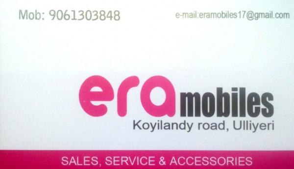 ERA MOBILES, MOBILE SHOP,  service in Ulliyeri, Kozhikode