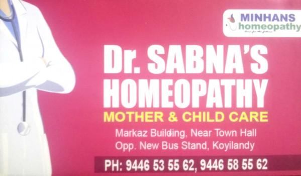 Dr SABNA S HOMEOPATHY