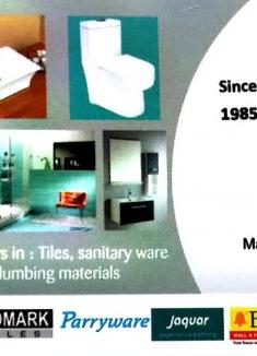 LOTUS Tiles and Sanitation, TILES AND MARBLES,  service in Chemmad, Malappuram