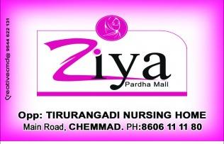 ZIYA Pardha, TEXTILES,  service in Chemmad, Malappuram
