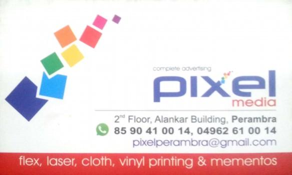 PIXEL MEDIA, ADVERTISMENT,  service in perambra, Kozhikode