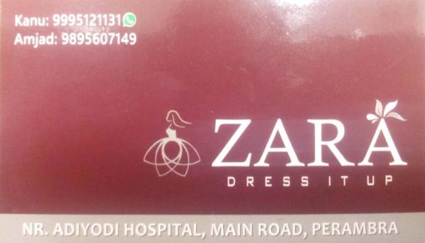 ZARA Dressitup, BOUTIQUE,  service in perambra, Kozhikode