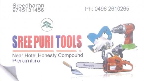 SREEPURI TOOLS, TOOLS,  service in perambra, Kozhikode