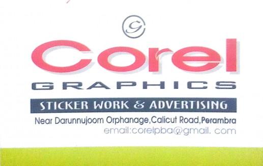 COREL GRAPHICS, ADVERTISMENT,  service in perambra, Kozhikode