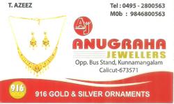 ANUGRAHA  JEWELLERS, JEWELLERY,  service in Kozhikode Town, Kozhikode