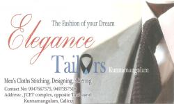 ELEGANCE TAILORS, TAILORS,  service in Kozhikode Town, Kozhikode