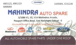 MAHINDRA AUTO SPARE