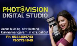 PHOTO VISION DIGITAL STUDIO, STUDIO & VIDEO EDITING,  service in Kozhikode Town, Kozhikode