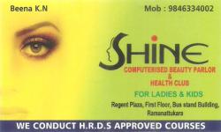 SHINE, BEAUTY PARLOUR,  service in Ramanattukara, Kozhikode