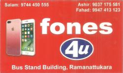 FONES 4U, MOBILE SHOP,  service in Ramanattukara, Kozhikode