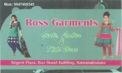 ROSS GARMENTS, TEXTILES,  service in Ramanattukara, Kozhikode