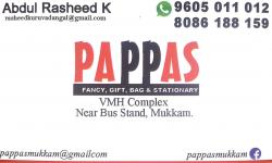 PAPPAS, FANCY & COSTUMES,  service in Mukkam, Kozhikode