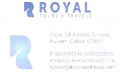 ROYAL TOURS & TRAVELS, TOURS & TRAVELS,  service in Mukkam, Kozhikode