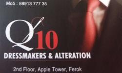 Q10 DRESS MAKERS , TAILORS,  service in Farooke, Kozhikode