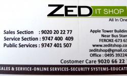 ZED IT SHOP, I T,  service in Farooke, Kozhikode