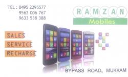 RAMZAN MOBILES, MOBILE SHOP,  service in Mukkam, Kozhikode