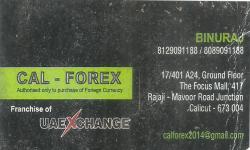 CAL-FOREX, FINANCE,  service in , 