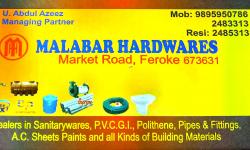 MALABAR HARDWARES, FOOTWEAR SHOP,  service in Farooke, Kozhikode