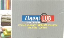 LINEN CLUB, GENTS WEAR,  service in Mukkam, Kozhikode