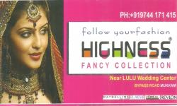 HIGHNESS, FANCY & COSTUMES,  service in Mukkam, Kozhikode