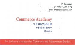 COMMERCE ACADEMY, COLLEGE,  service in Cheruvannur, Kozhikode