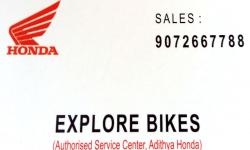 EXPLORE BIKES, BIKE SHOWROOM,  service in Kadalundi, Kozhikode