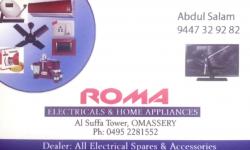 ROMA , ELECTRONICS,  service in Omassery, Kozhikode