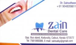 ZAIN DENTAL CARE, DENTAL CLINIC,  service in Koduvally, Kozhikode