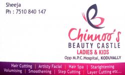 CHINNOOS BEAUTY PARLOUR, BEAUTY PARLOUR,  service in Koduvally, Kozhikode