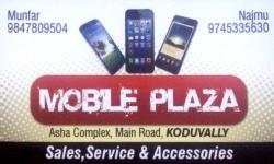 MOBILE PLAZA, MOBILE SHOP,  service in Koduvally, Kozhikode