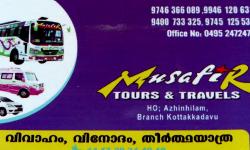 MUSAFIR TOURS & TRAVELS