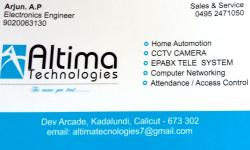 ALTIMA TECHNOLOGIES, I T,  service in Kadalundi, Kozhikode