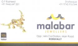 MALABAR , JEWELLERY,  service in Koduvally, Kozhikode