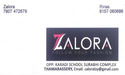 ZALORA, TEXTILES,  service in Thamarassery, Kozhikode