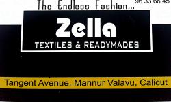 ZELLA Textiles & Readymades, TEXTILES,  service in Mannur, Kozhikode