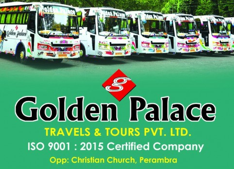 GOLDEN PALACE, TOURS & TRAVELS,  service in perambra, Kozhikode