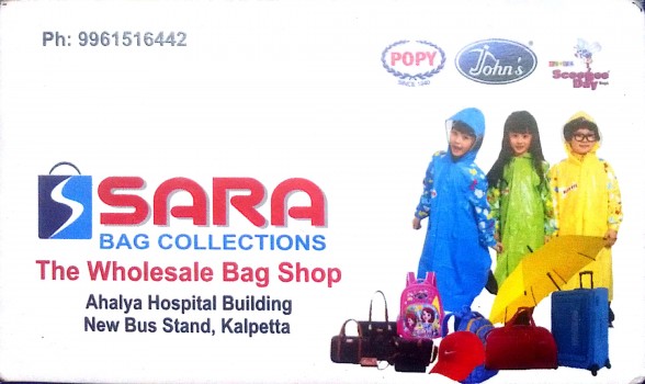 SARA BAG COLLECTIONS, BAGS SHOP,  service in Kalpetta, Wayanad