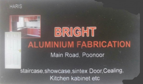 BRIGHT ALUMINIUM FABRICATION, ALUMINIUM FABRICATION,  service in Poonoor, Kozhikode