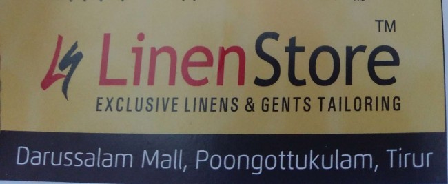 LINEN STORE, TEXTILES,  service in Tirur, Malappuram