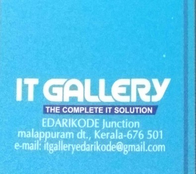 IT GALLERY, COMPUTER SALES & SERVICE,  service in Kottakkal, Malappuram
