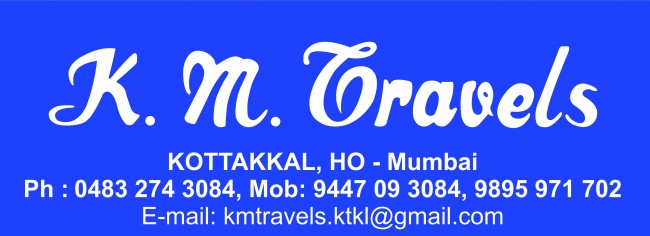 K M TRAVELS, TOURS & TRAVELS,  service in Kottakkal, Malappuram
