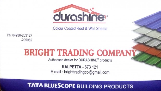 BRIGHT TRADING COMPANY, HARDWARE SHOP,  service in Kalpetta, Wayanad