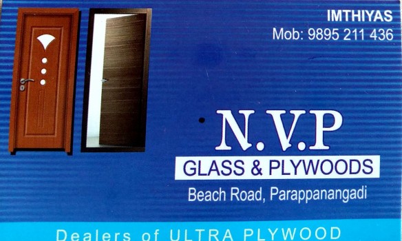 N V P GLASS AND PLYWOODS, GLASS & PLYWOOD,  service in Parappanangadi, Malappuram