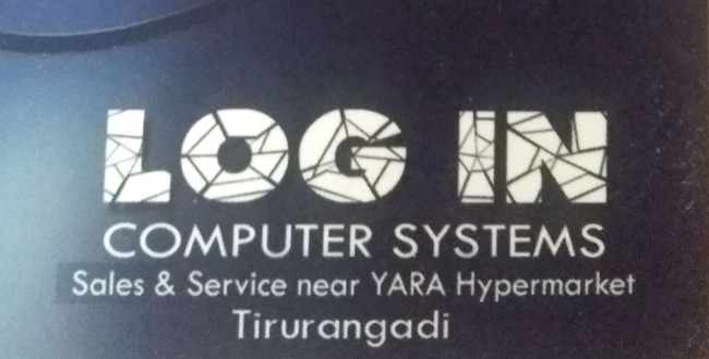 LOG IN COMPUTER SYSTEMS, COMPUTER SALES & SERVICE,  service in Thirurangadi, Malappuram