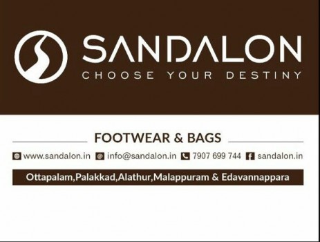 SANDALON, FOOTWEAR SHOP,  service in Ottappalam, Palakkad