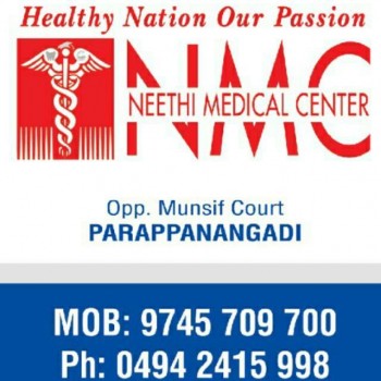 NEETHI MEDICAL CENTRE, POLY CLINIC,  service in Parappanangadi, Malappuram